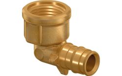 UPONOR Q&E УГОЛЬНИК С ВНУТРЕННЕЙ РЕЗЬБОЙ 25-RP3/4"ВР