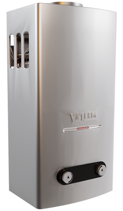 Газовая колонка VilTerm S10 10л. серебро