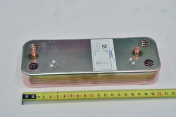 Теплообменник ГВС пластинчатый вторичный на 12 пластин